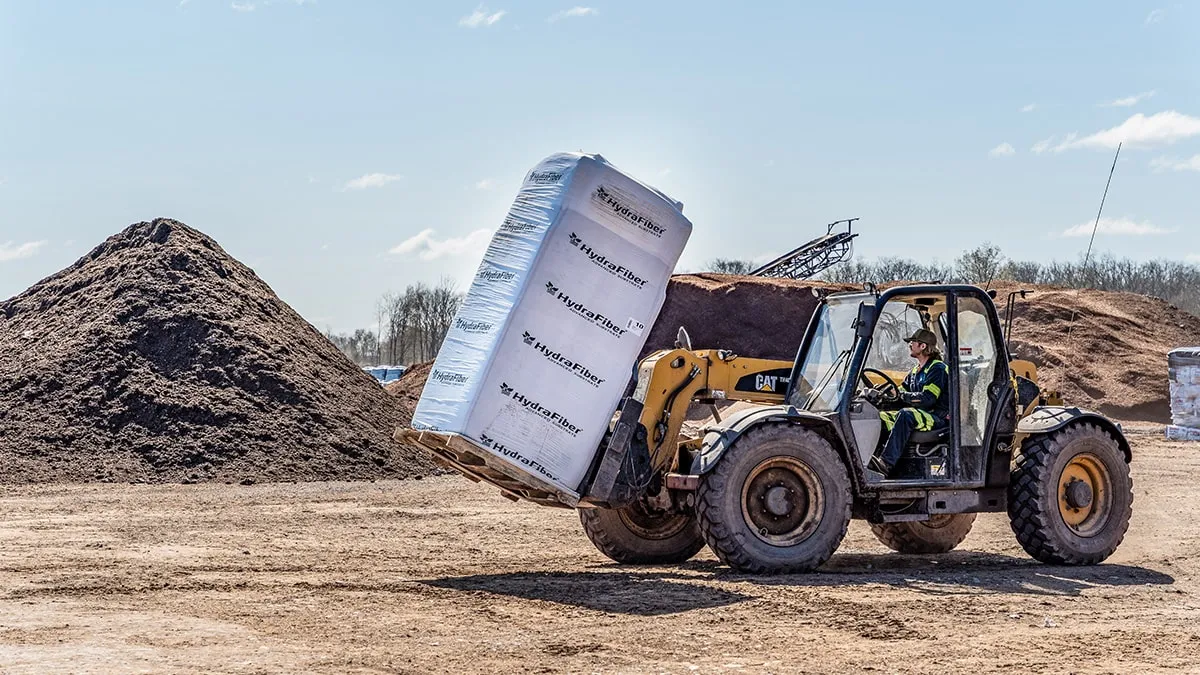 forklift carrying ultra tower